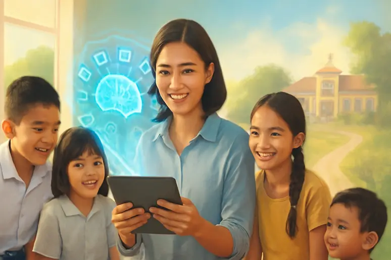 Featured image for อนาคตการศึกษาไทย: AI, โฮมสคูล, ดึงเด็กกลับระบบ